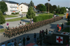 Angelobung von 170 Rekruten in Deutsch Tschantschendorf